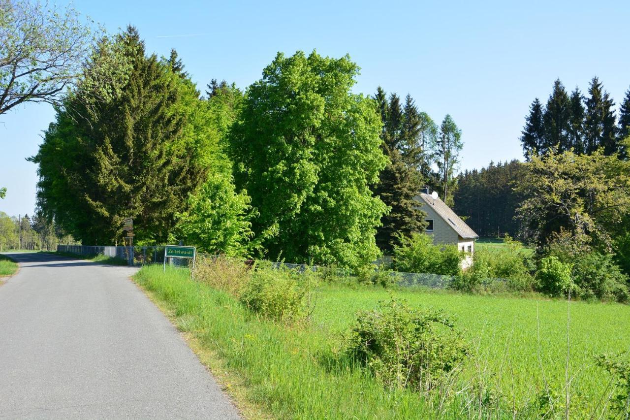 Ferienhaus Untere Zeitelwaidt Bad Steben Exteriör bild