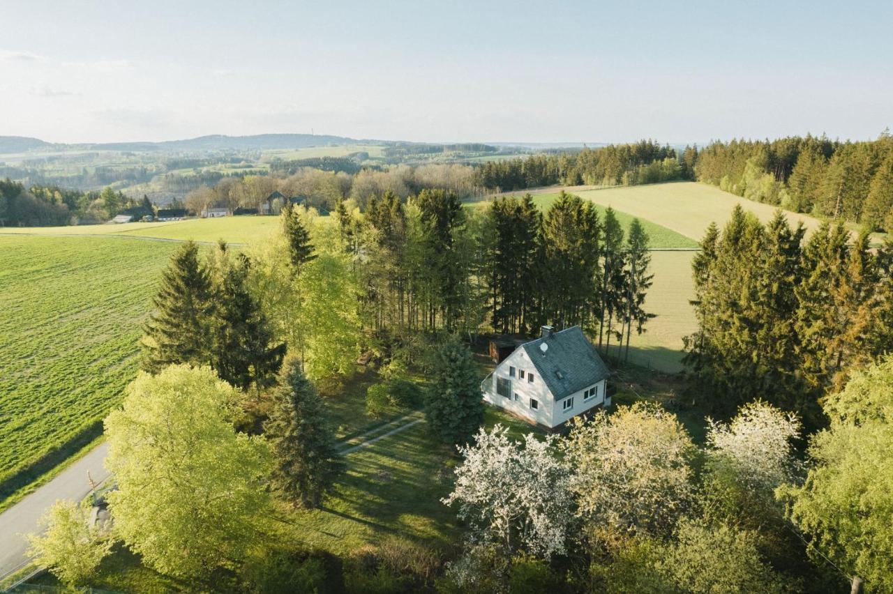 Ferienhaus Untere Zeitelwaidt Bad Steben Exteriör bild